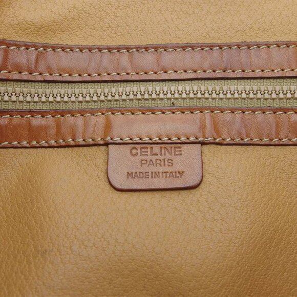 CELINE tote bag macadam beige PVC ?~ leather Authentic used - Picture 9 of 9